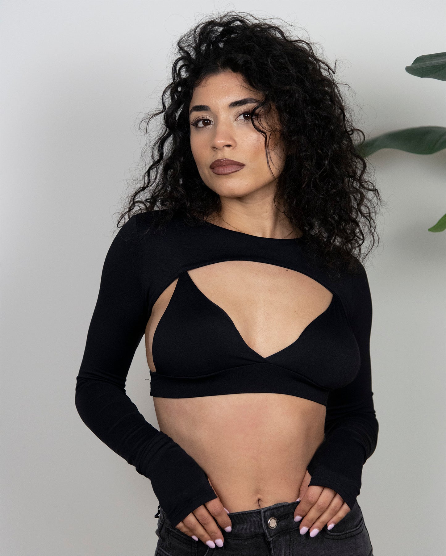 Crop top coprispalla