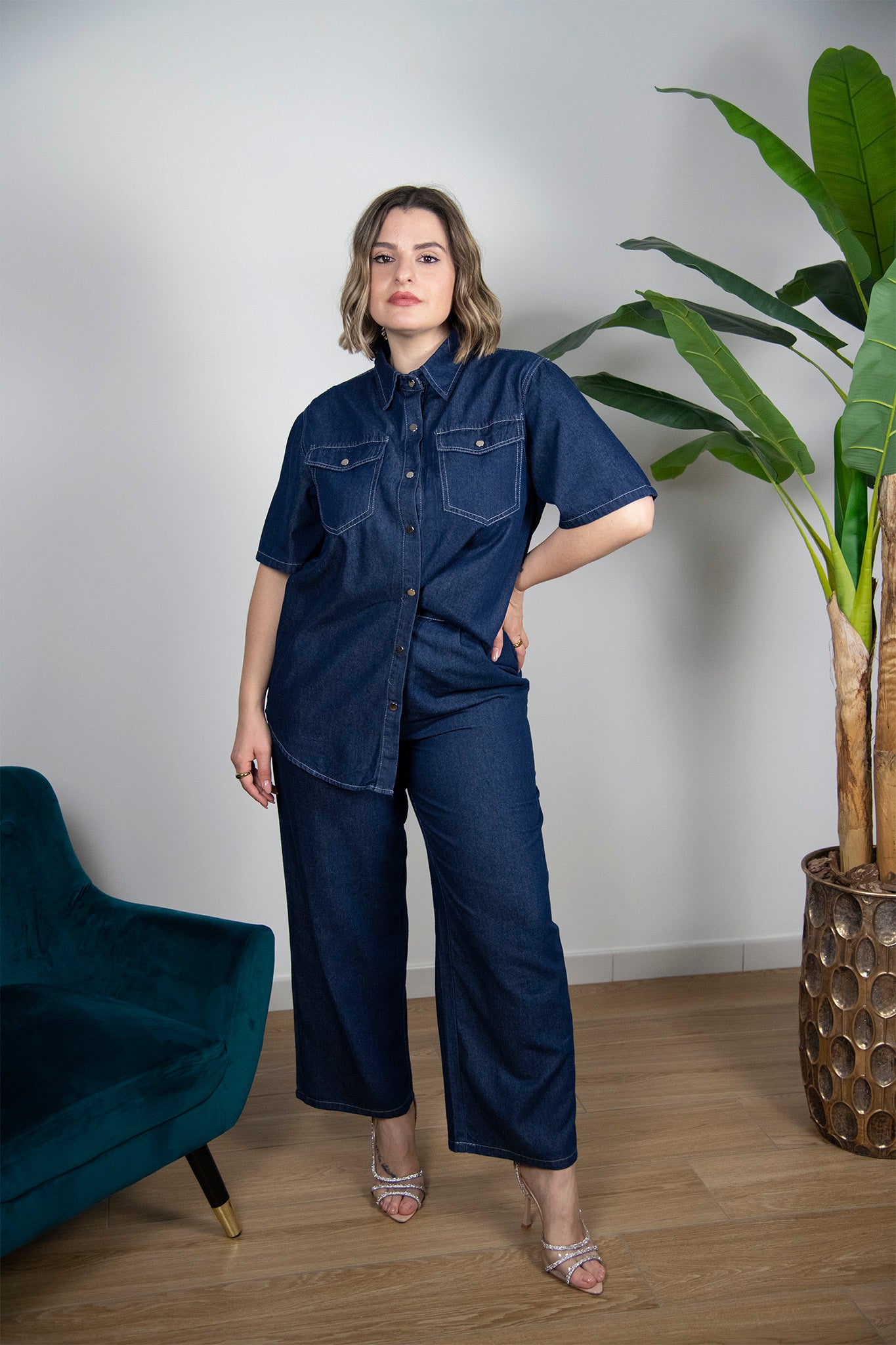 Coordinato in denim