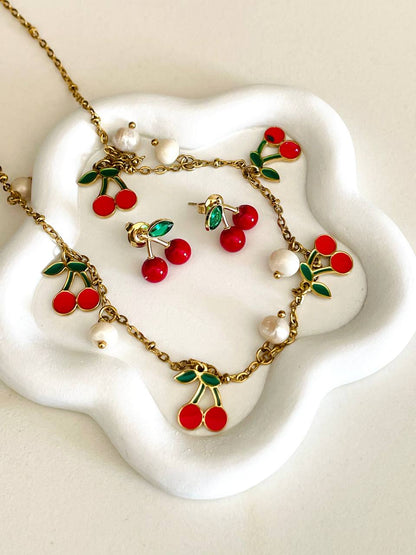 Collana Ciliegie