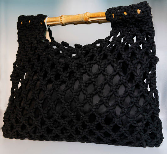 Borsa a mano con ricami