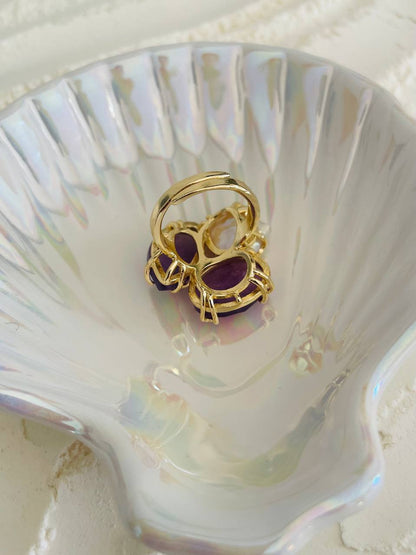 Anello perla