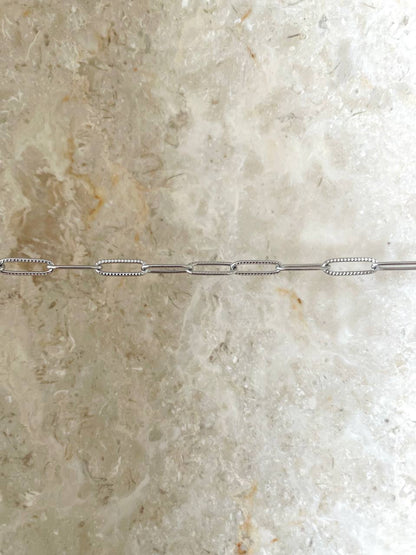 Collana catena con nodo