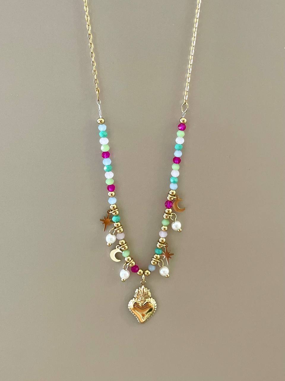 Collana cuore sacro