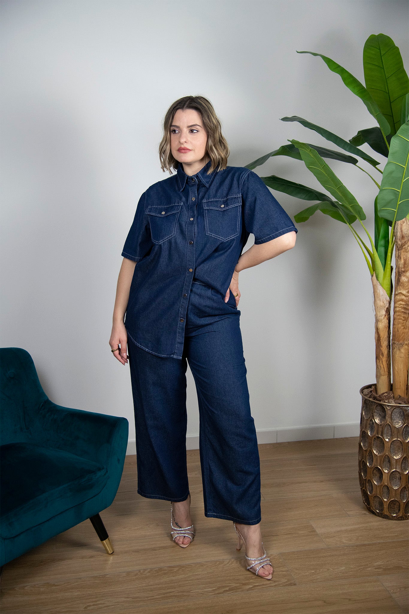 Coordinato in denim