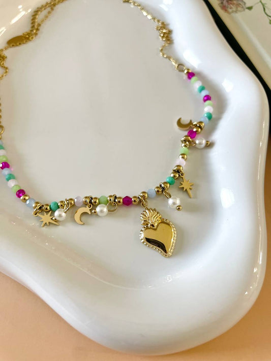Collana cuore sacro