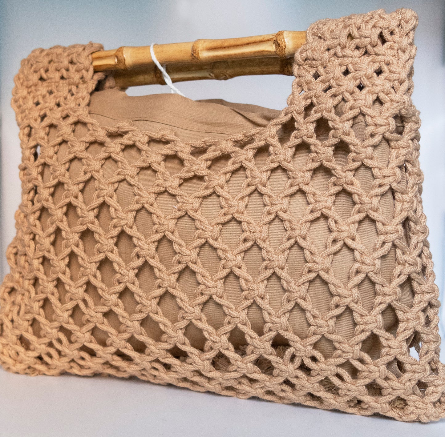 Borsa a mano con ricami