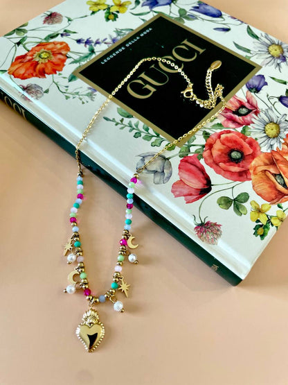 Collana cuore sacro