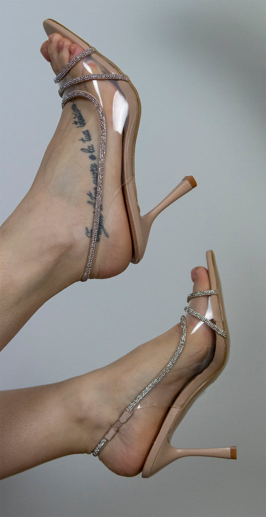 Sandali con strass