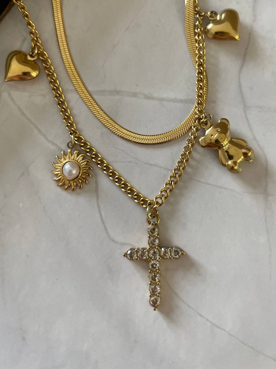 Collana croce sacra