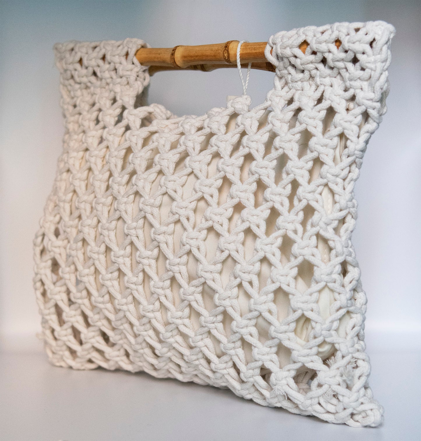 Borsa a mano con ricami