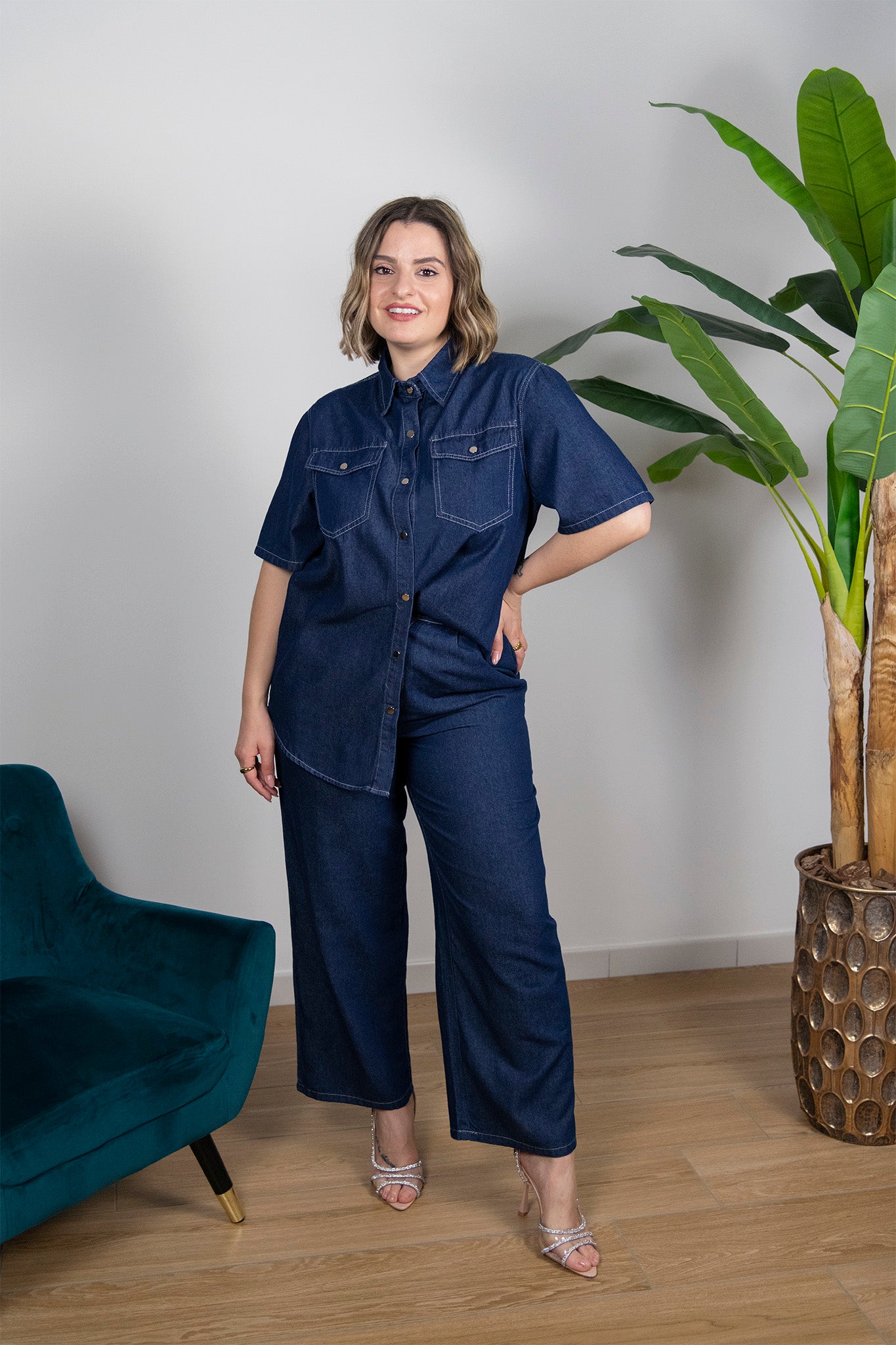 Coordinato in denim